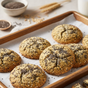 bánh quy mè Đen – hạt chia