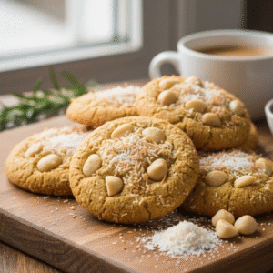 bánh quy dừa non – macca