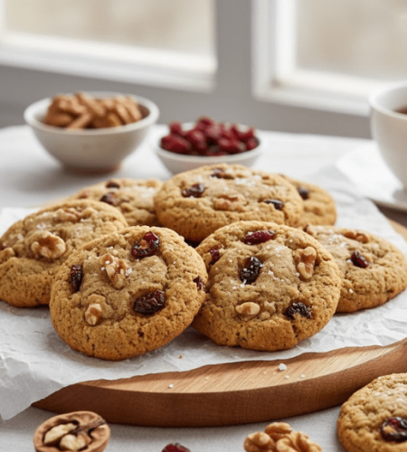 About bánh quy hạt Óc chó – việt quất