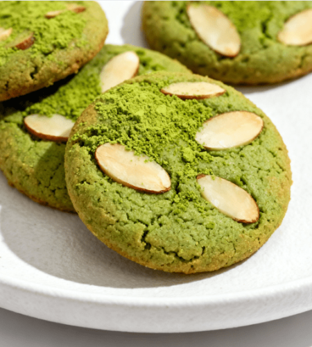 About bánh quy matcha – hạnh nhân